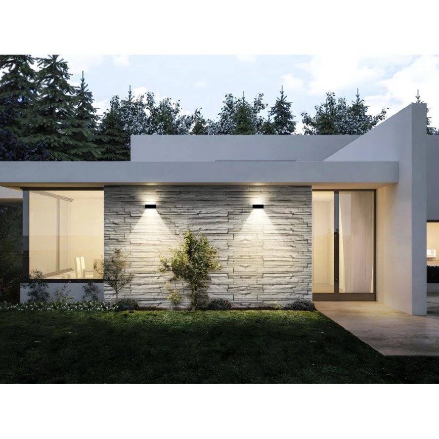 Viking - LED solarny kinkiet ścienny LED/1,3W/3,7V IP44 4000K 2000 mAh