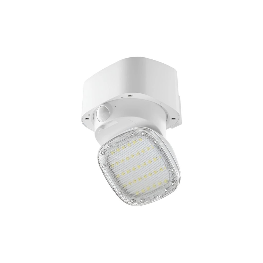 Viking - solarny kinkiet LED z czujnikiem LED/1W/3,7V IP44 3000/4000K 4000 mAh