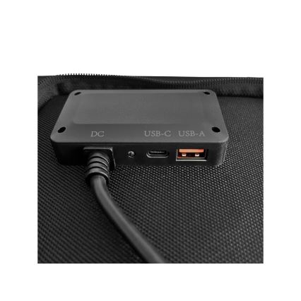 Viking - Panel solarny USB Power Delivery 60W/20V IPX4 czarny