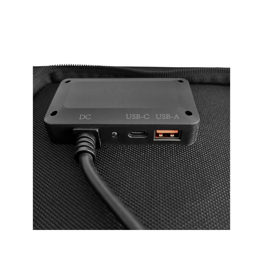 Viking - Panel solarny USB Power Delivery 60W/20V IPX4 czarny