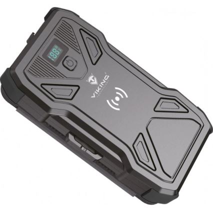 Viking - powerbank z latarką LED, bezprzewodowym ładowaniem i panelem solarnym Power Delivery 22,5W/20000 mAh