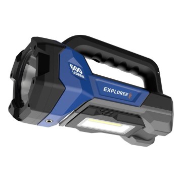 Viking - ściemnialna ładowalna latarka LED 5V IPX4 1000 lm 8000 mAh