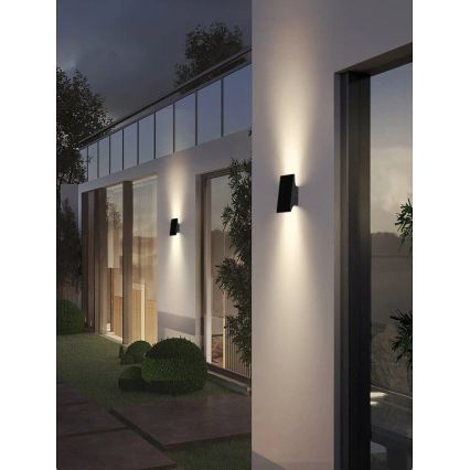 Viking - ściemnialny solarny kinkiet LED/1,5W/3,7V IP65 4000K 2000 mAh