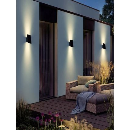 Viking - ściemnialny solarny kinkiet LED/1,5W/3,7V IP65 4000K 2000 mAh