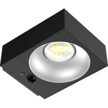 Viking - ściemnialny solarny kinkiet LED z czujnikiem LED/2W/3,7V IP65 4000K 2000 mAh