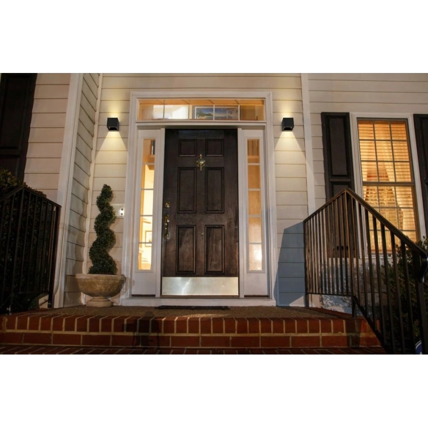 Viking - LED Ściemnialny solarny kinkiet LED/1W/3,7V IP54 4000K 2000 mAh