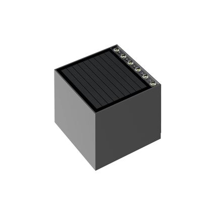 Viking - LED Ściemnialny solarny kinkiet LED/1W/3,7V IP54 4000K 2000 mAh
