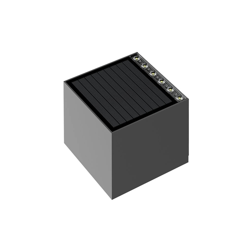 Viking - LED Ściemnialny solarny kinkiet LED/1W/3,7V IP54 4000K 2000 mAh