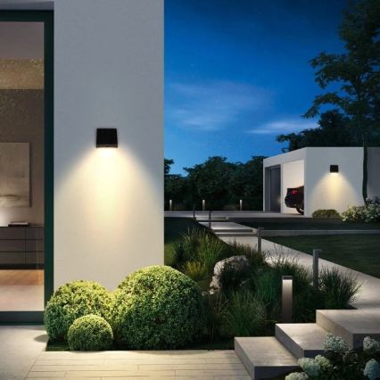 Viking - ściemnialny solarny kinkiet LED z czujnikiem LED/2W/3,7V IP54 4000K 2000 mAh