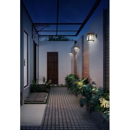 Viking - Ściemnialny solarny kinkiet LED/2W/3,7V IP54 4000K 2000 mAh