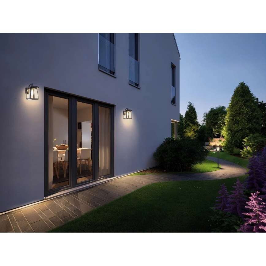 Viking - Ściemnialny solarny kinkiet LED/2W/3,7V IP54 4000K 2000 mAh