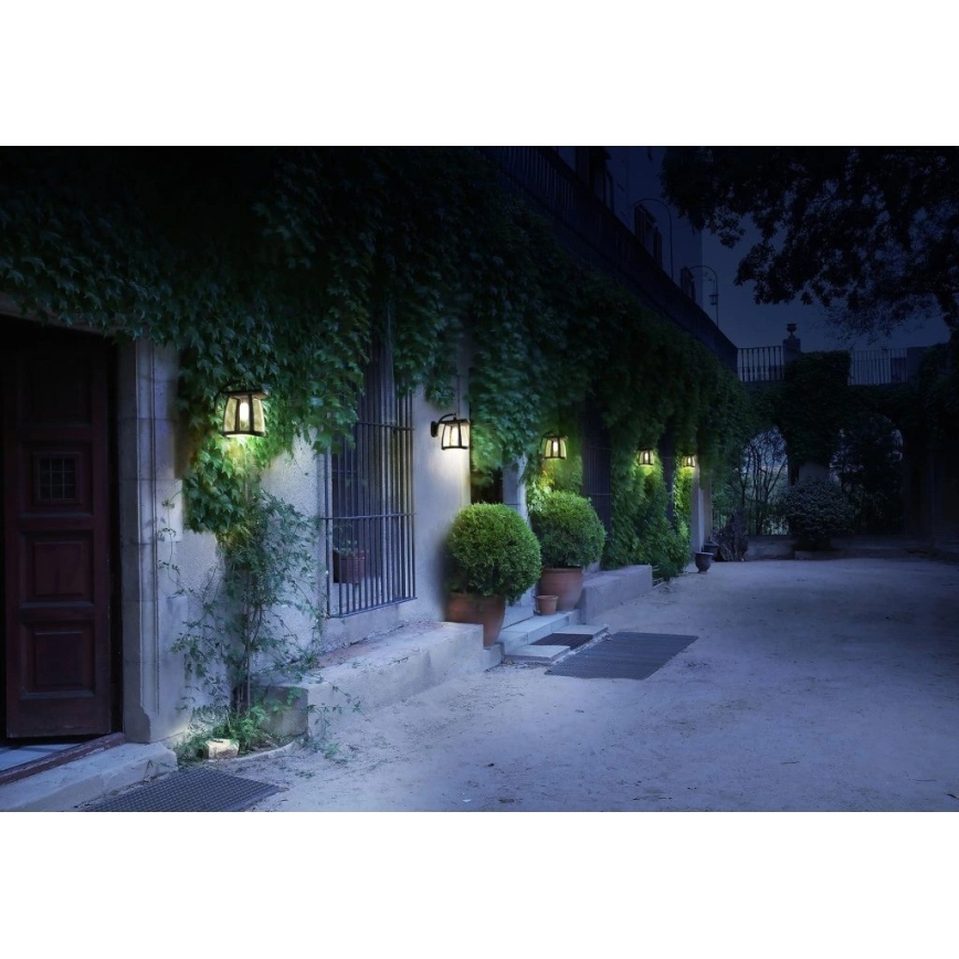 Viking - Ściemnialny solarny kinkiet LED/2W/3,7V IP54 4000K 2000 mAh