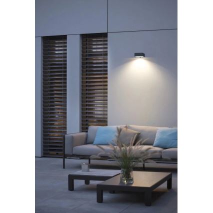 Viking - ściemnialny solarny kinkiet LED z czujnikiem LED/2W/3,7V IP65 4000K 2000 mAh