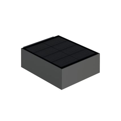 Viking - ściemnialny solarny kinkiet LED z czujnikiem LED/2W/3,7V IP65 4000K 2000 mAh