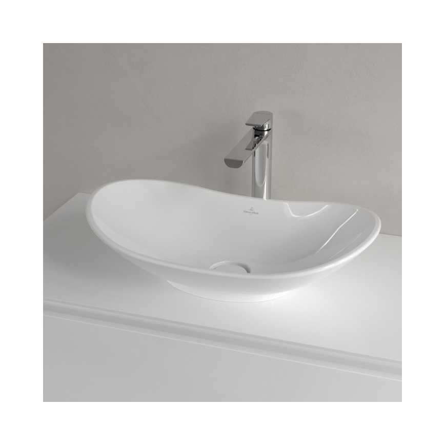 Villeroy & Boch 411060R1 - Umywalka nablatowa MY NATURE 61x36 cm ceramika/biała