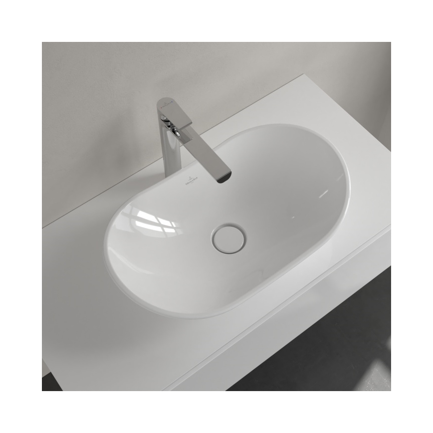 Villeroy & Boch 411060R1 - Umywalka nablatowa MY NATURE 61x36 cm ceramika/biała