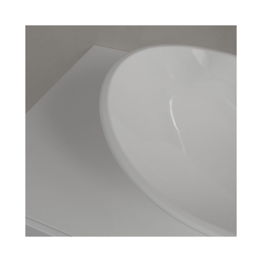 Villeroy & Boch 411060R1 - Umywalka nablatowa MY NATURE 61x36 cm ceramika/biała