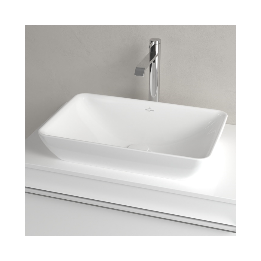 Villeroy & Boch 411355R1 - Umywalka nablatowa VENTICELLO 55,5x36 cm ceramika/biała