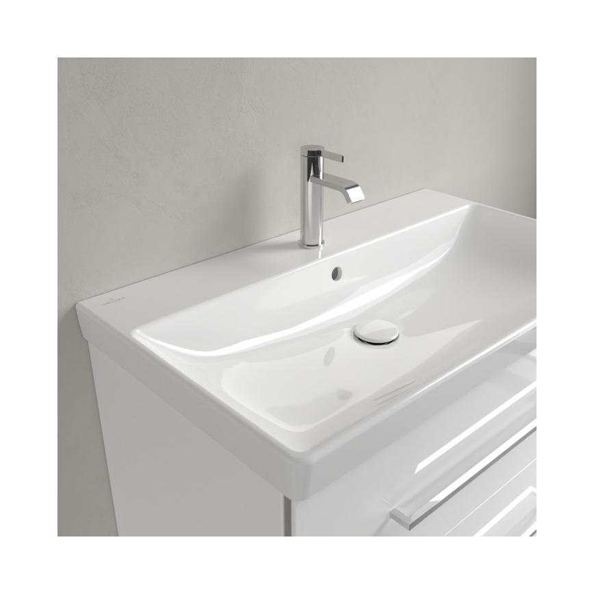 Villeroy & Boch 41568001 - Umywalka wisząca AVENTO 80x47 cm ceramika/biała