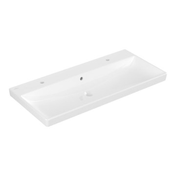 Villeroy & Boch 4156A401 - Umywalka wisząca AVENTO 100x47 cm ceramika/biała