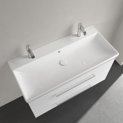 Villeroy & Boch 4156A401 - Umywalka wisząca AVENTO 100x47 cm ceramika/biała
