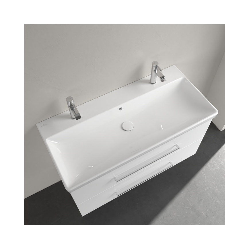 Villeroy & Boch 4156A401 - Umywalka wisząca AVENTO 100x47 cm ceramika/biała