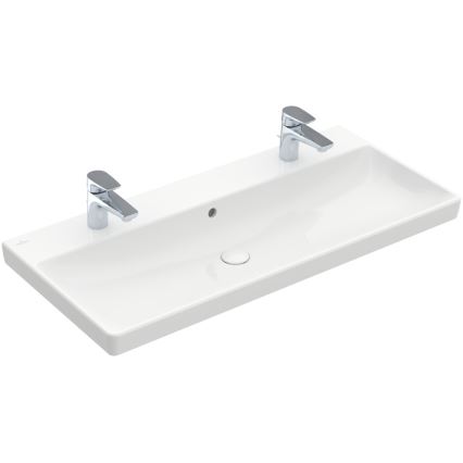 Villeroy & Boch 4156A401 - Umywalka wisząca AVENTO 100x47 cm ceramika/biała