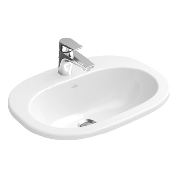 Villeroy & Boch 41615601 - Umywalka wpuszczana O.NOVO 56x40,5 cm ceramika/biała