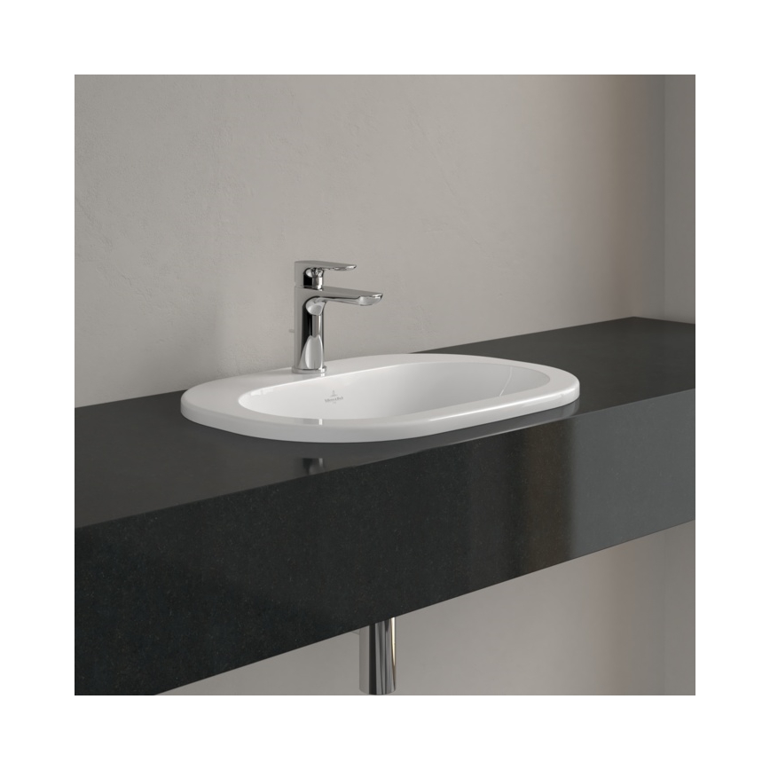 Villeroy & Boch 41615601 - Umywalka wpuszczana O.NOVO 56x40,5 cm ceramika/biała
