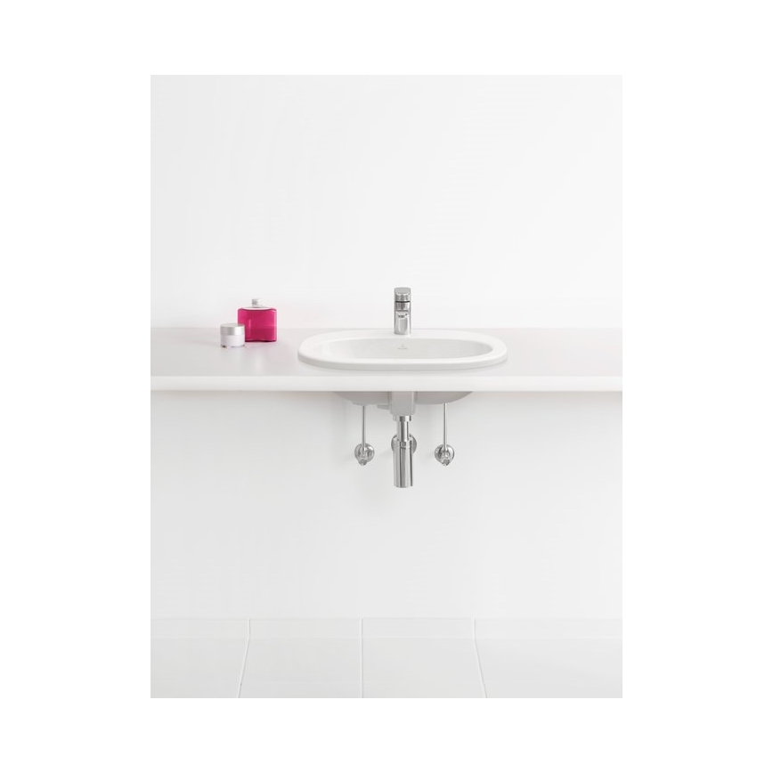 Villeroy & Boch 41615601 - Umywalka wpuszczana O.NOVO 56x40,5 cm ceramika/biała