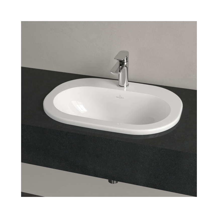 Villeroy & Boch 416156R1 - Umywalka wpuszczana O.NOVO 56x41 cm ceramika/biała