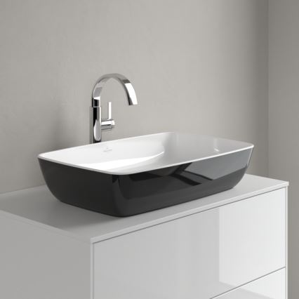 Villeroy & Boch 417258BCT8 - Umywalka nablatowa ARTIS 58x38,5 cm ceramika/czarny