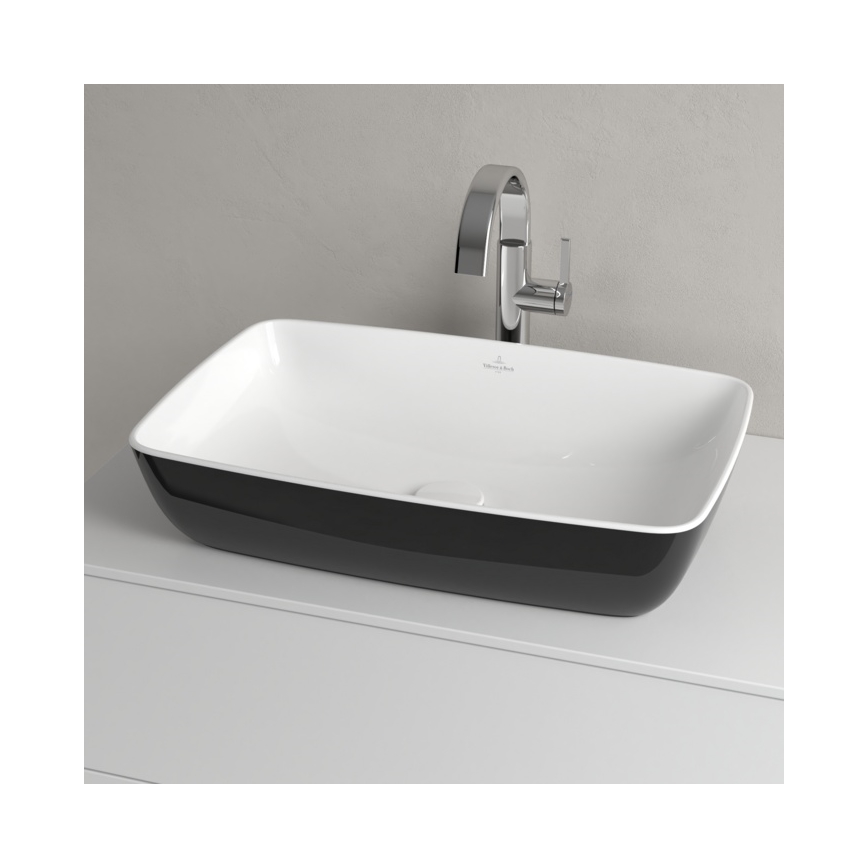 Villeroy & Boch 417258BCT8 - Umywalka nablatowa ARTIS 58x38,5 cm ceramika/czarny