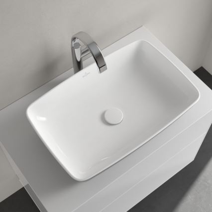 Villeroy & Boch 417258BCT8 - Umywalka nablatowa ARTIS 58x38,5 cm ceramika/czarny