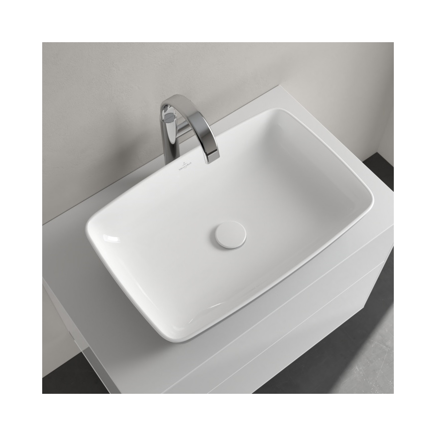 Villeroy & Boch 417258BCT8 - Umywalka nablatowa ARTIS 58x38,5 cm ceramika/czarny