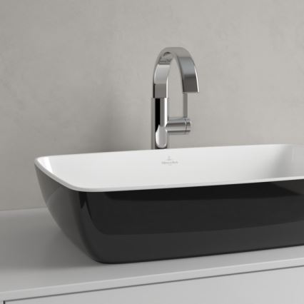 Villeroy & Boch 417258BCT8 - Umywalka nablatowa ARTIS 58x38,5 cm ceramika/czarny