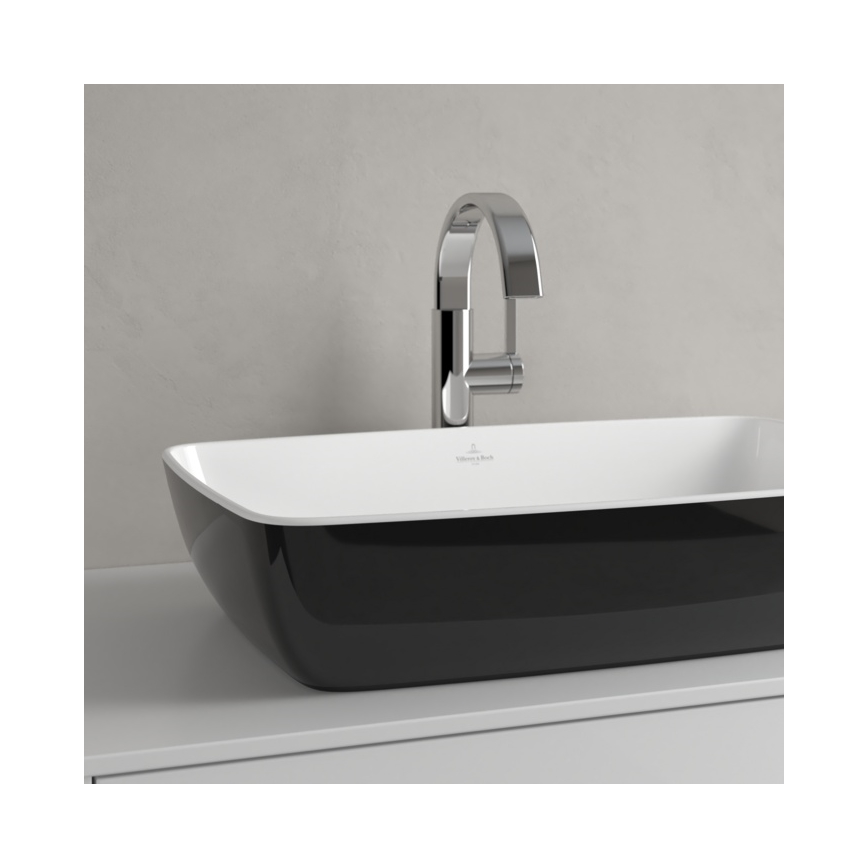 Villeroy & Boch 417258BCT8 - Umywalka nablatowa ARTIS 58x38,5 cm ceramika/czarny