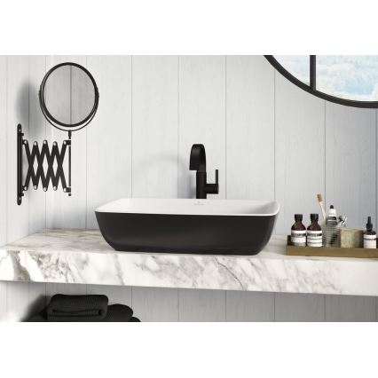 Villeroy & Boch 417258BCT8 - Umywalka nablatowa ARTIS 58x38,5 cm ceramika/czarny