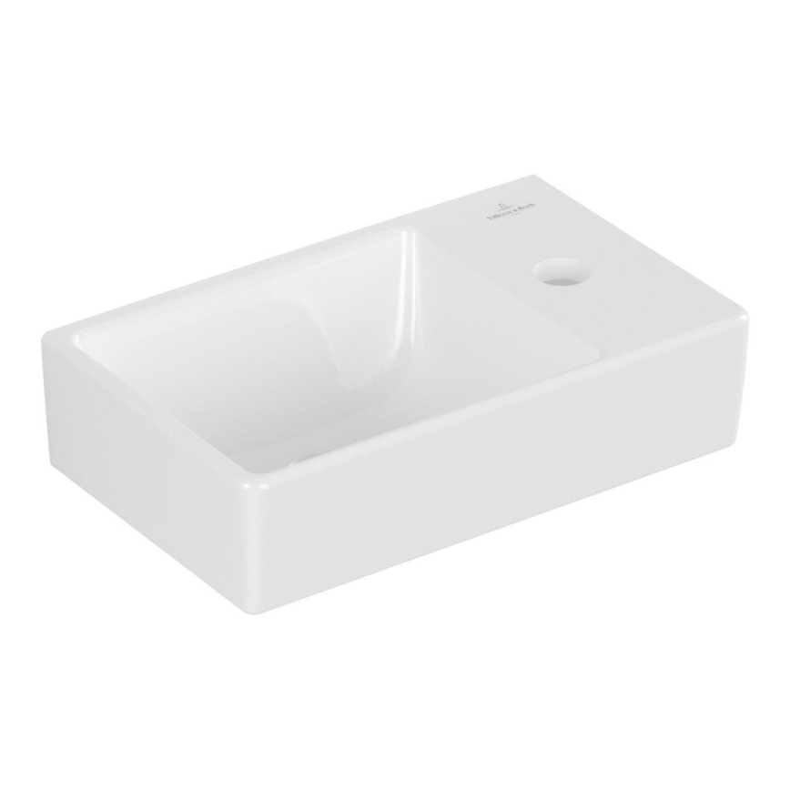 Villeroy & Boch 43003L01 - Umywalka wisząca AVENTO 36x22 cm ceramika/biała