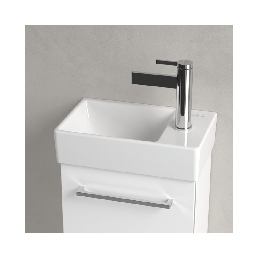 Villeroy & Boch 43003L01 - Umywalka wisząca AVENTO 36x22 cm ceramika/biała