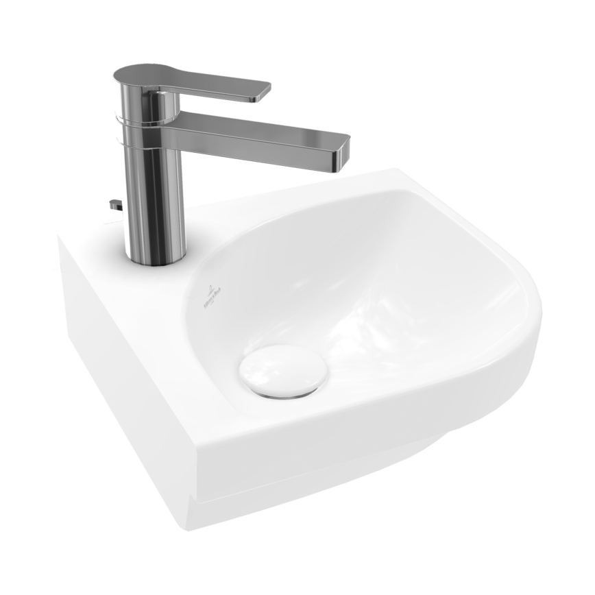 Villeroy & Boch 43714601 - Narożna wisząca umywalka SUBWAY 3.0 32x32 cm ceramika/biała