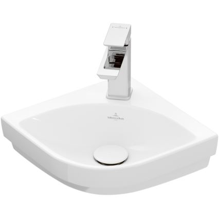 Villeroy & Boch 43714601 - Narożna wisząca umywalka SUBWAY 3.0 32x32 cm ceramika/biała