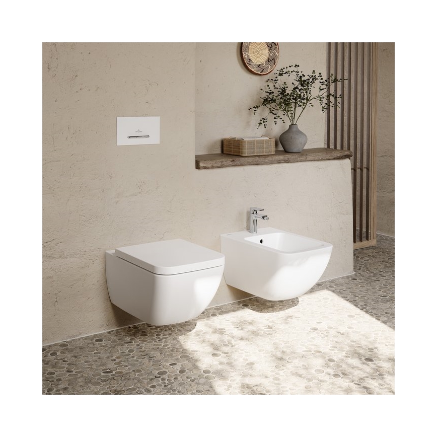 Villeroy & Boch 44110001 - Bidet wiszący VENTICELLO ceramika/biały
