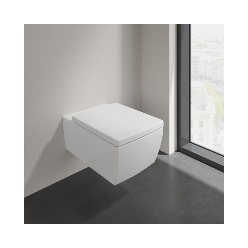 Villeroy & Boch 4633R001 - Wisząca miska WC MEMENTO, ceramika, kolor biały