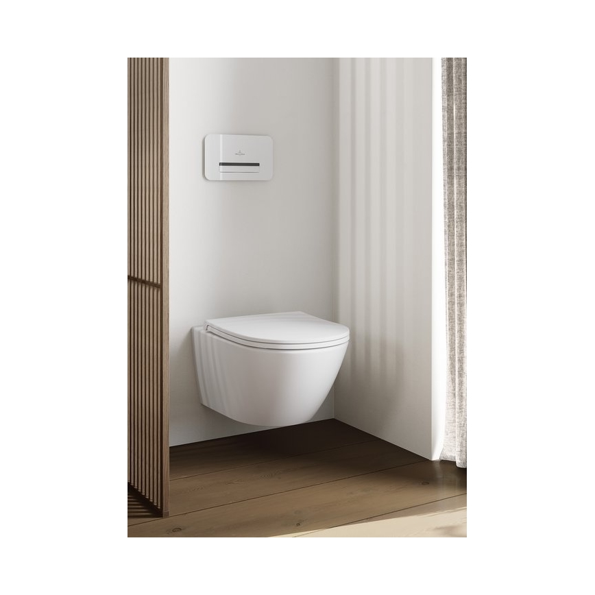 Villeroy & Boch 4670T001 - Podwieszana miska WC SUBWAY 3.0 ceramika/biała