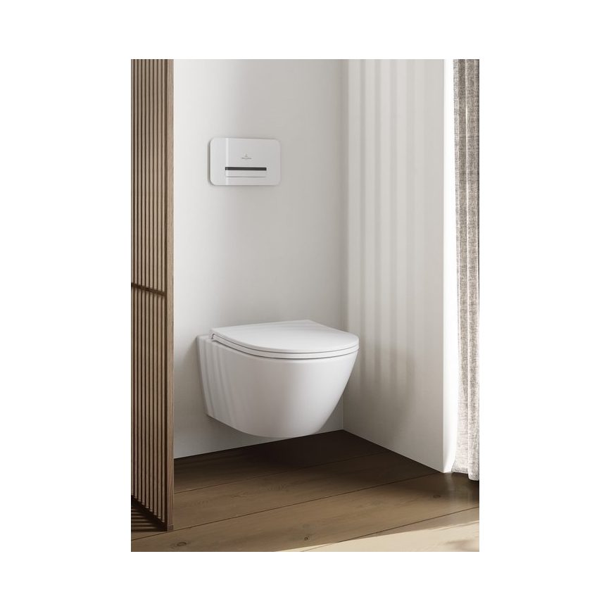 Villeroy & Boch 4670T0R1 - Wisząca miska WC SUBWAY 3.0 ceramika/biała