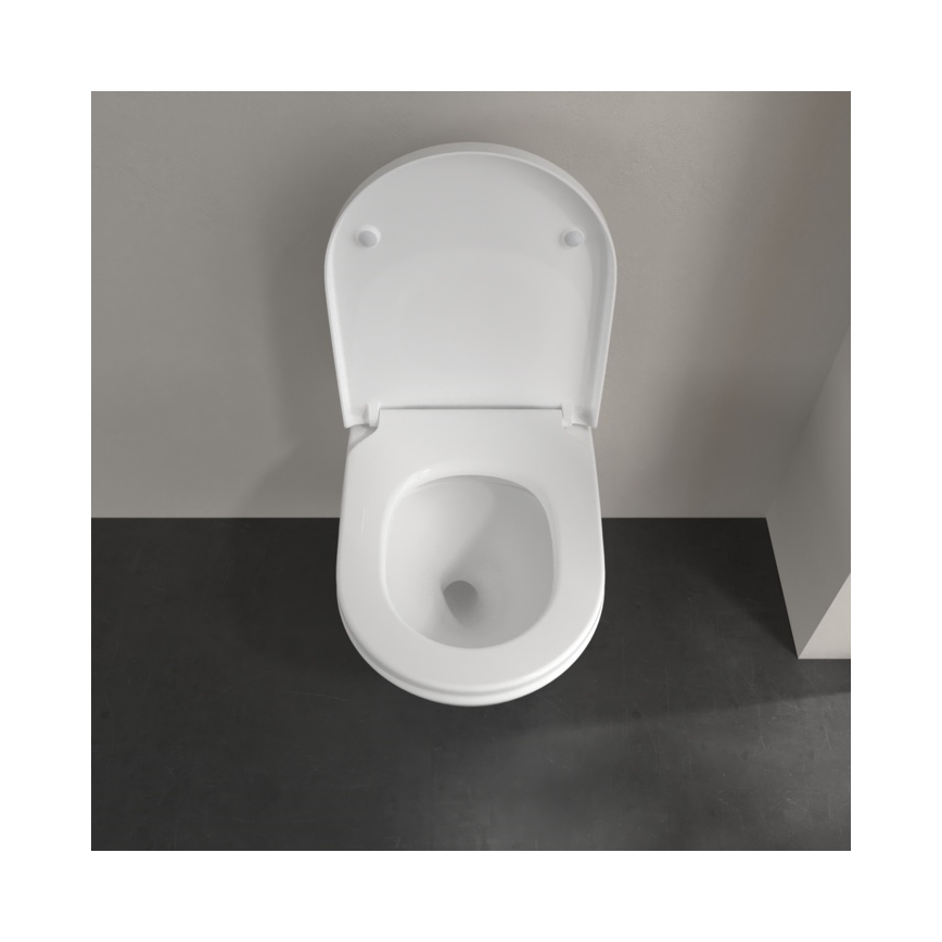 Villeroy & Boch 4670T0RW - Wisząca miska WC SUBWAY 3.0 ceramika/biała