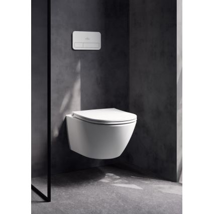 Villeroy & Boch 4670T0RW - Wisząca miska WC SUBWAY 3.0 ceramika/biała