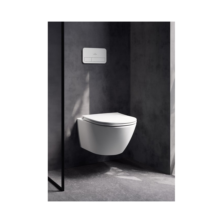 Villeroy & Boch 4670T0RW - Wisząca miska WC SUBWAY 3.0 ceramika/biała