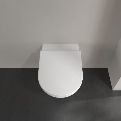 Villeroy & Boch 4670T901 - Wisząca miska WC z deską SoftClose SUBWAY 3.0 ceramika/biała